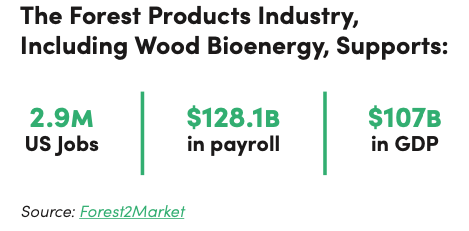 Wood Bioenergy & Forest Products Sectors: Jobs & Economic Benefits Needed Now More Than Ever