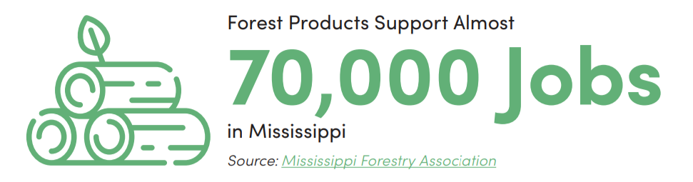 Forest Products & Wood Bioenergy: Mississippi Economic Fact Sheet